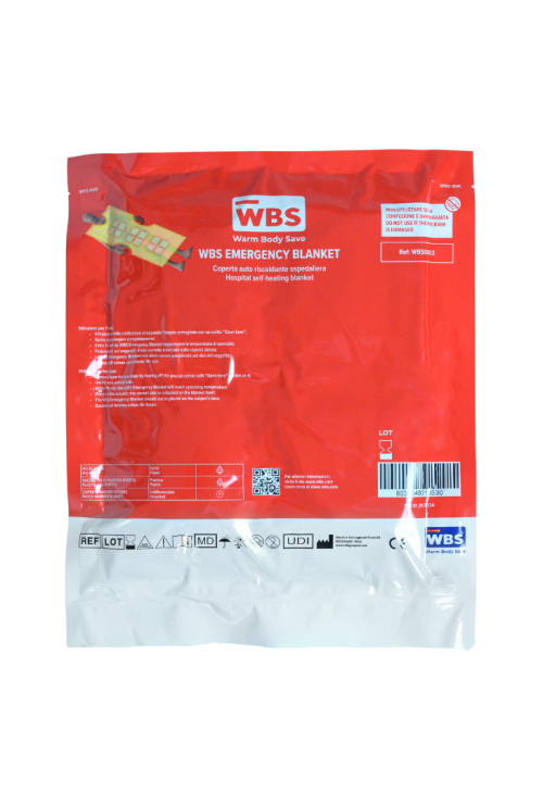 WBS Emergency blanket packaging